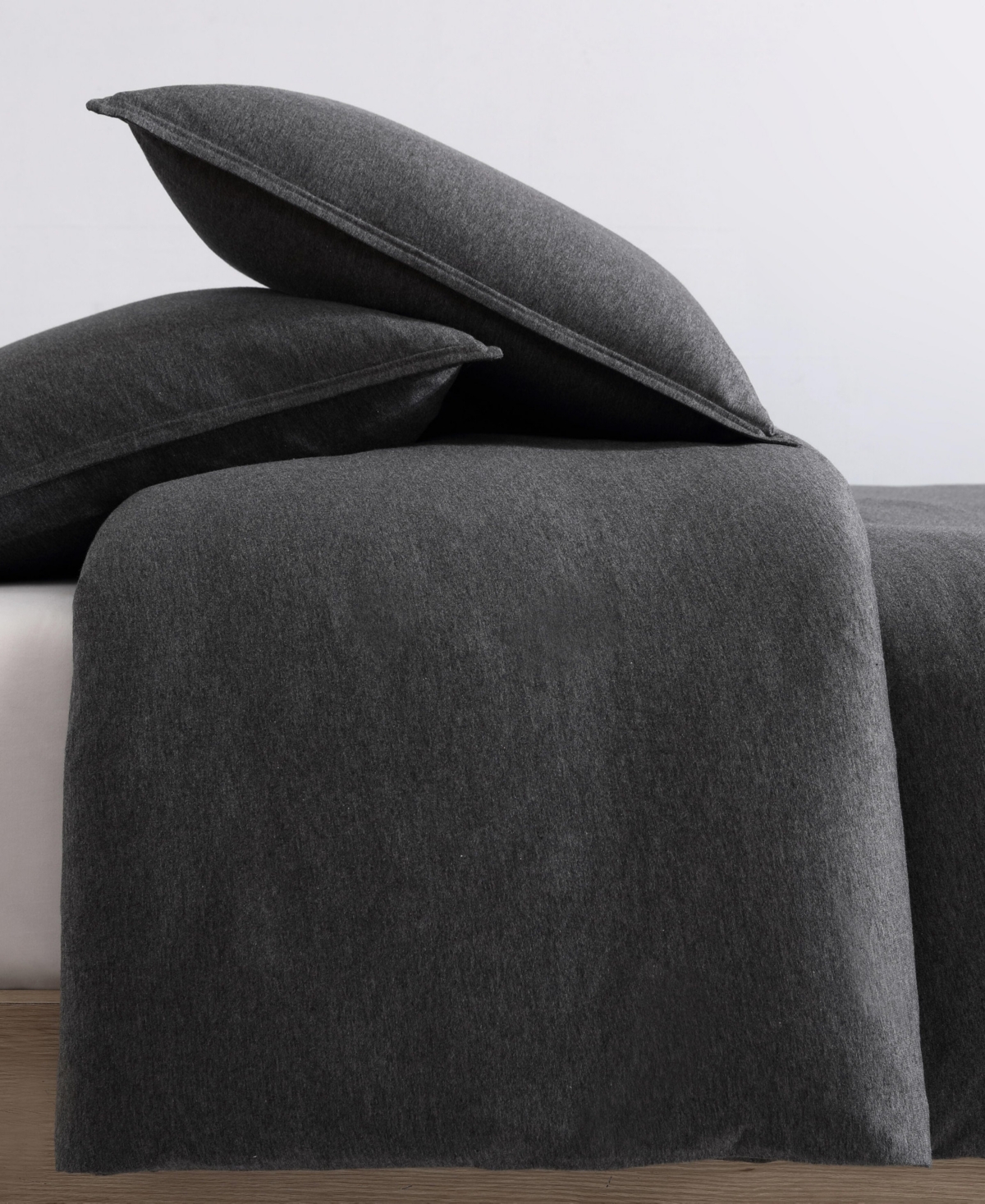 Calvin Klein Modern Cotton Melange Tencel Jersey 3 Piece Duvet Cover Set,