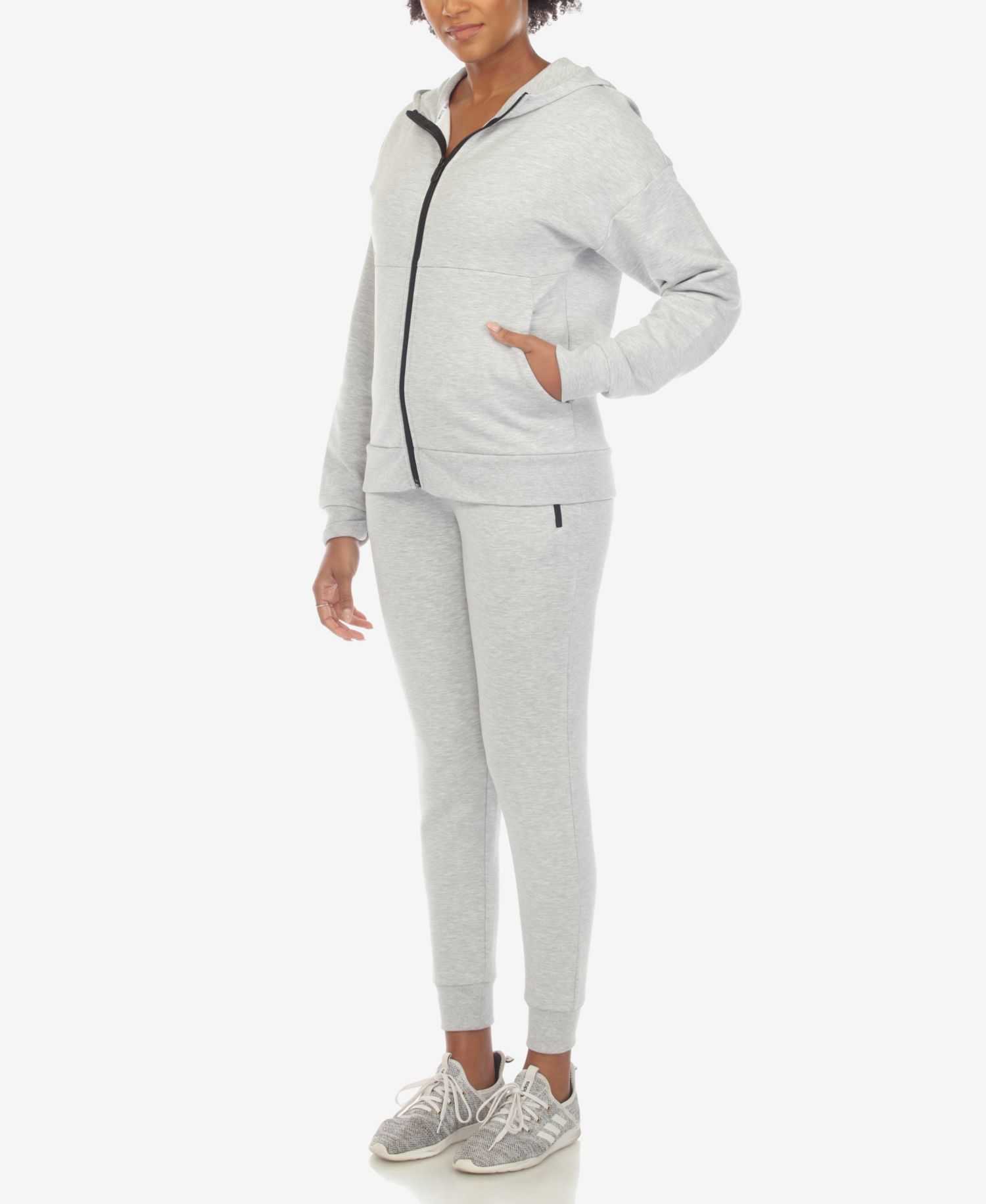 Women's Fleece Lined 2-Piece Tracksuit Set
