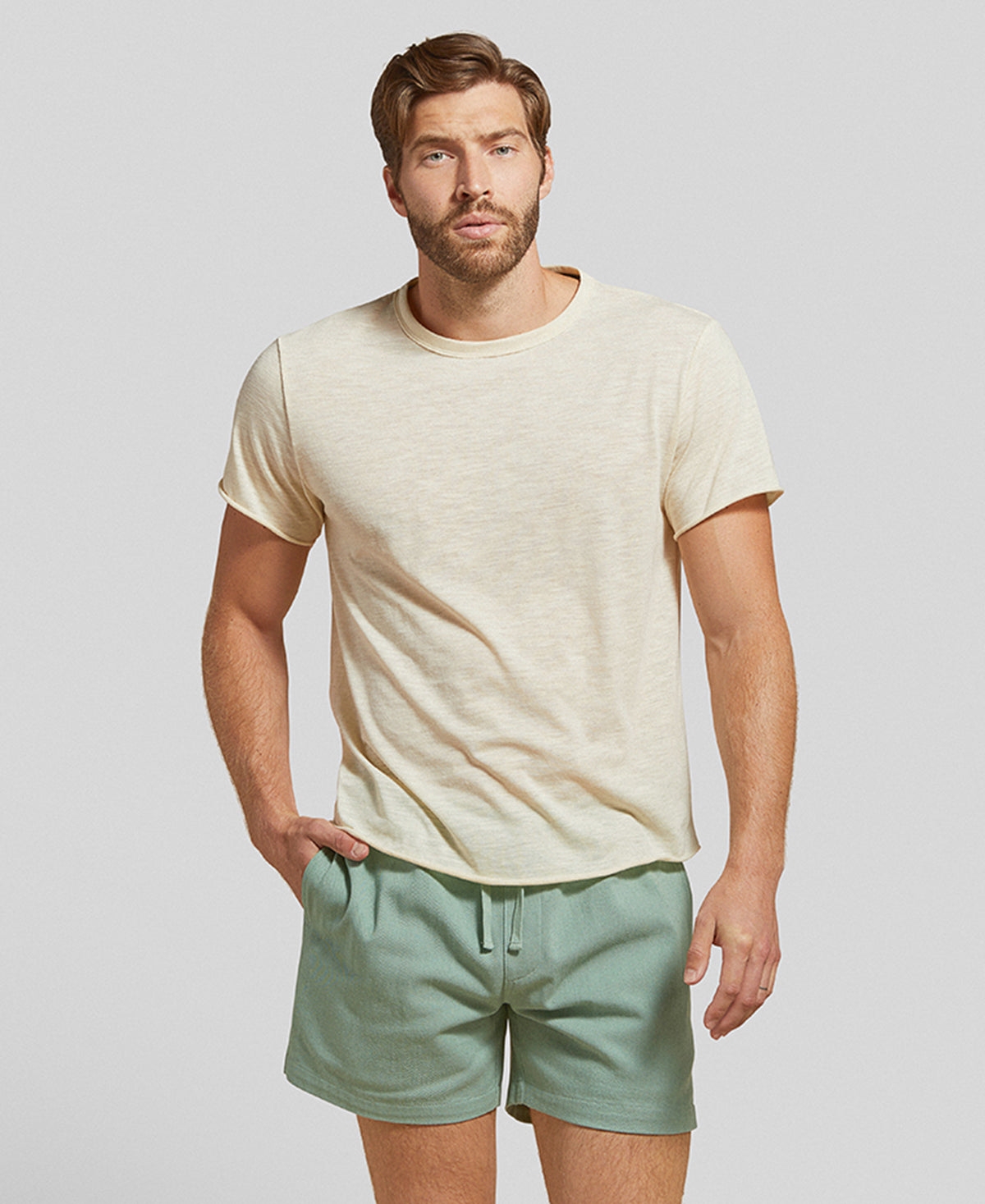 Men's Raw Blend T-Shirt - Blush