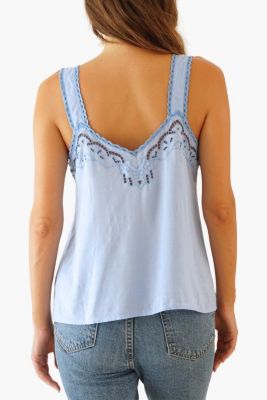 Women's Embroidered Iris Camisole
