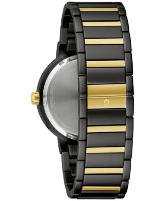 Men's Chronograph Modern Futuro Two-Tone Stainless Steel Bracelet Watch 40mm