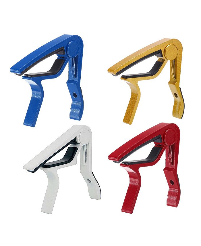 5 Core CAPO BRWG 4PCS Guitar Capo Combo 4 Pcs Premium Aluminum Capos for Guitars Ukulele Banjo
