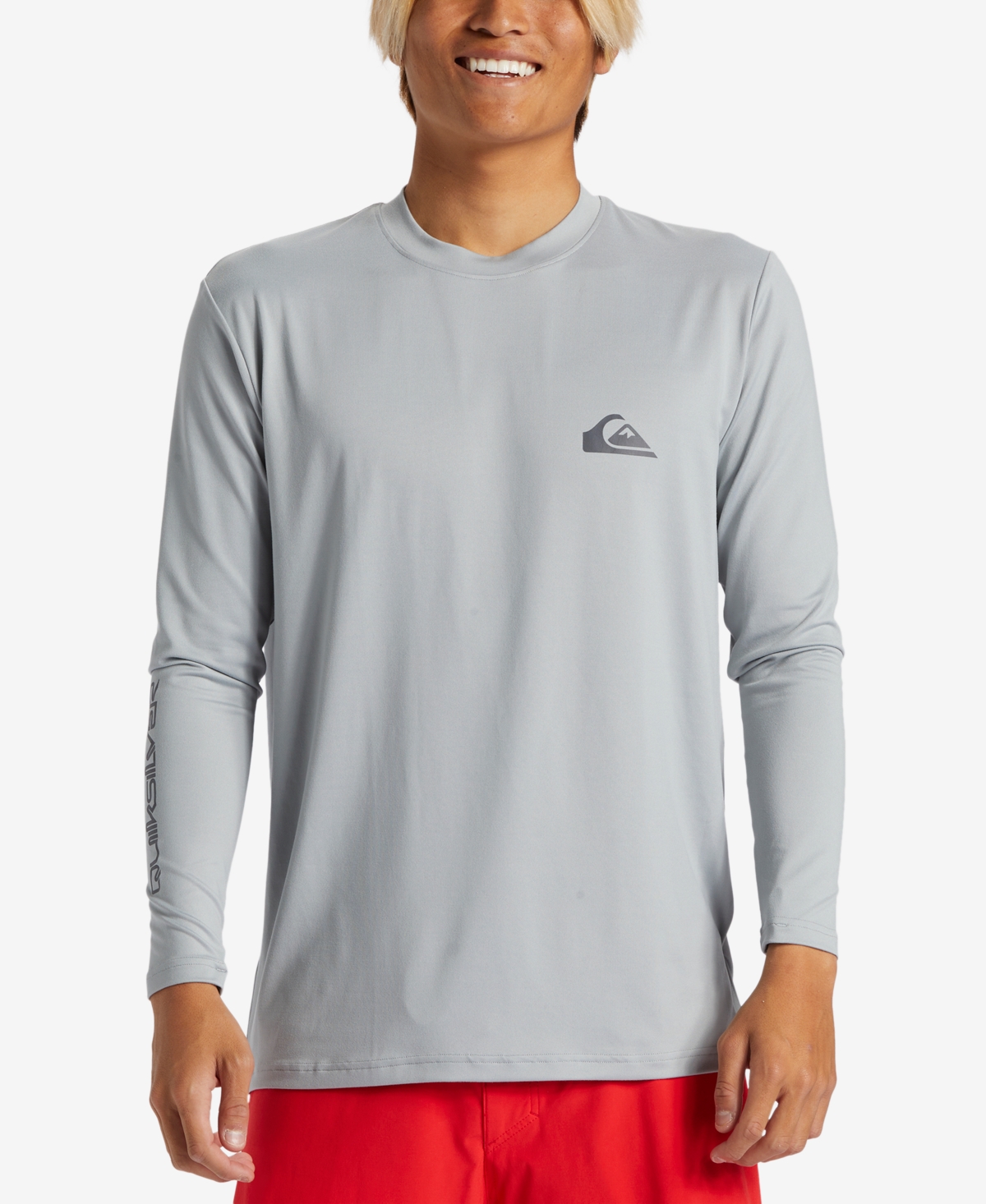 Shop Quiksilver Men's Everyday Surf Long Sleeve T-shirt In Quarry