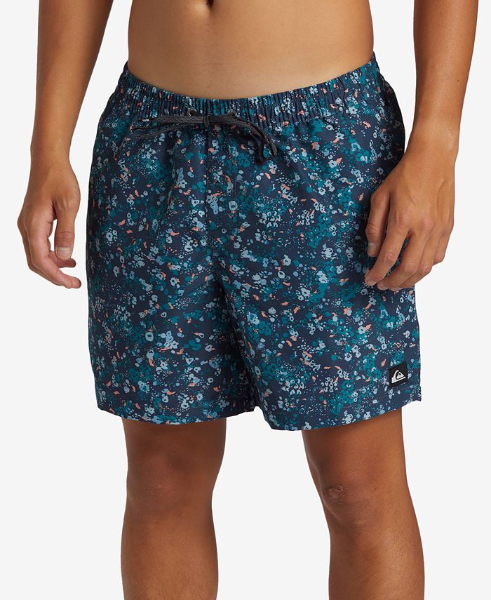 Quiksilver Men's Remade Mix Volley 17Nb Drawcord Boardshorts Macy's