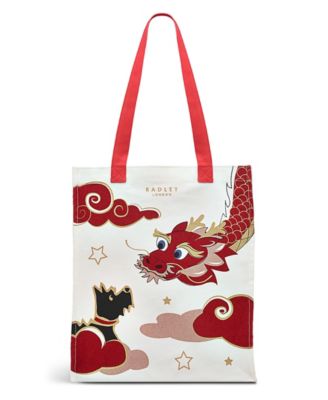 Radley London Lunar New Year Medium Cotton Open Top Tote Macy's