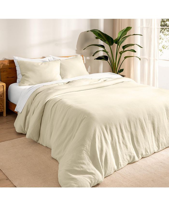 Bare Home Linen Queen Duvet Cover Set Macy's