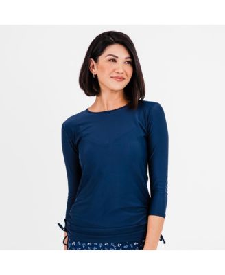 Women's 3/4 Sleeve Rash Guard UPF 50+ Margaux Swim Top