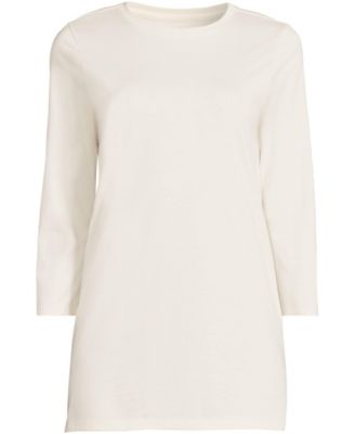 Women's 3/4 Sleeve Cotton Supima Tunic