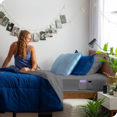 Double Brushed Dual Pocket Fitted Sheet King