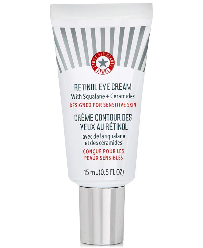 First Aid Beauty Retinol Eye Cream With Squalane + Ceramides, 0.5 oz