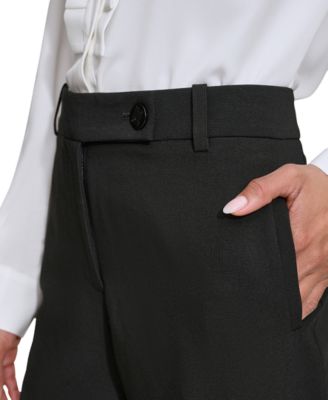 Karl Lagerfeld Women's Slim-Leg Ankle Pants 