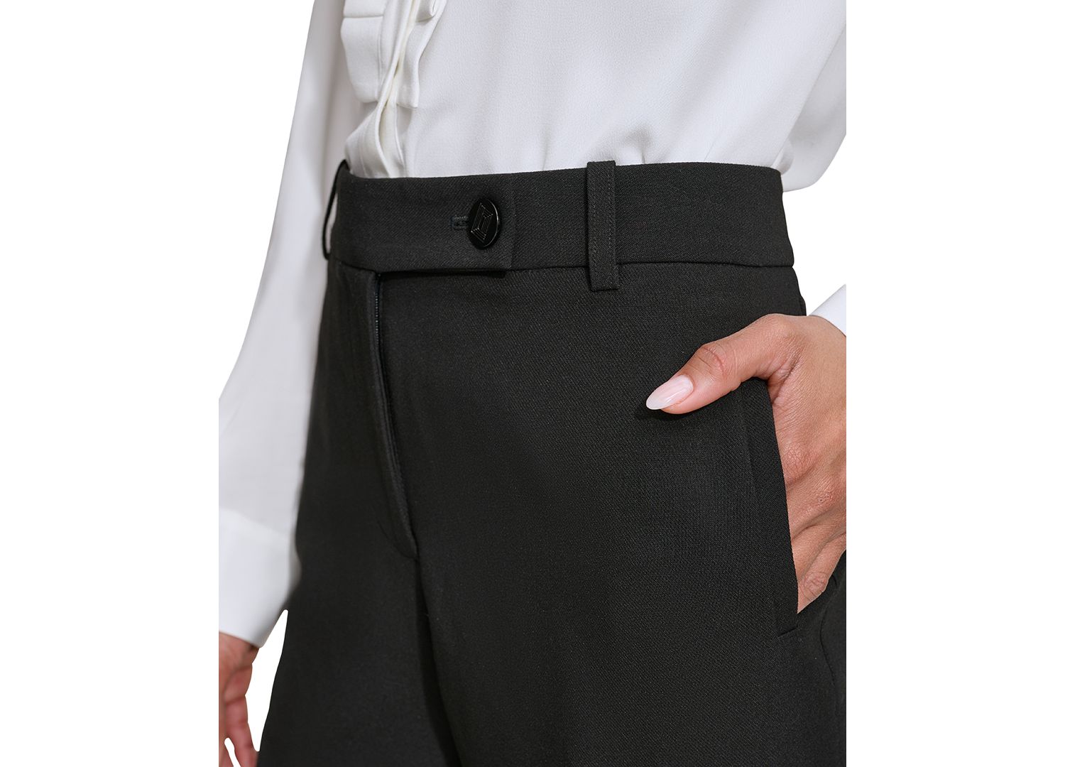 Karl Lagerfeld Women's Slim-Leg Ankle Pants