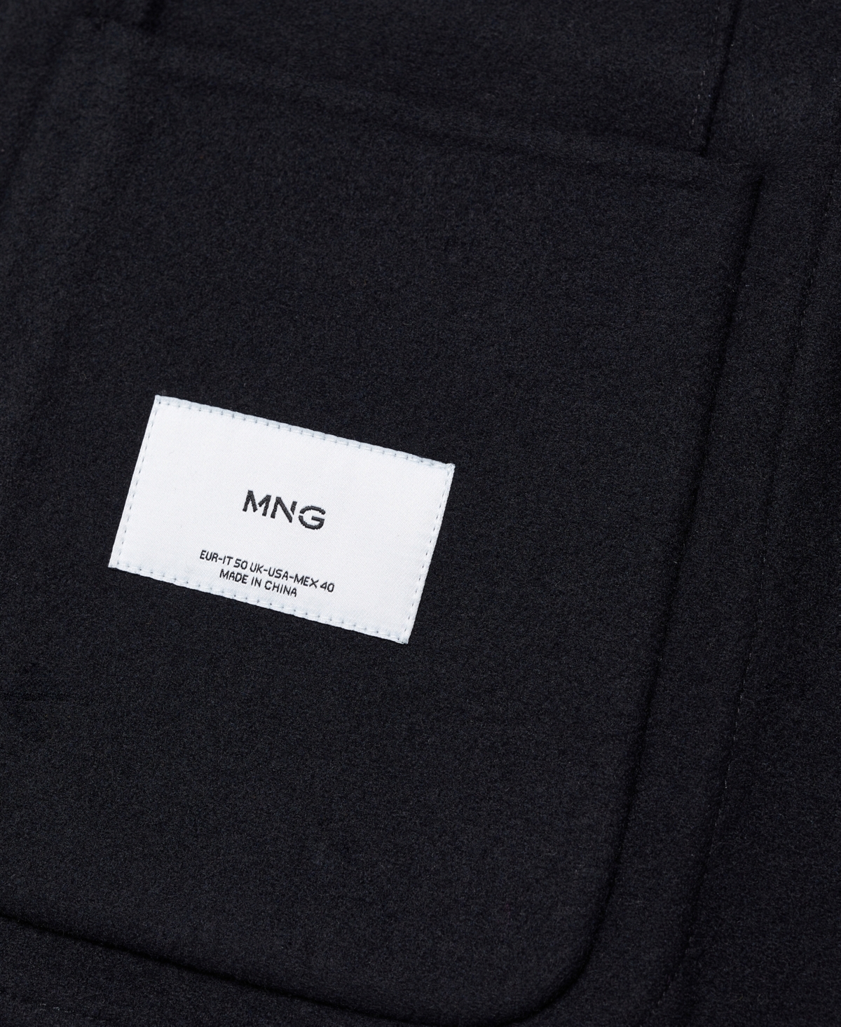 Shop Mango Men's Wool Handmade Blazer In Dark Navy