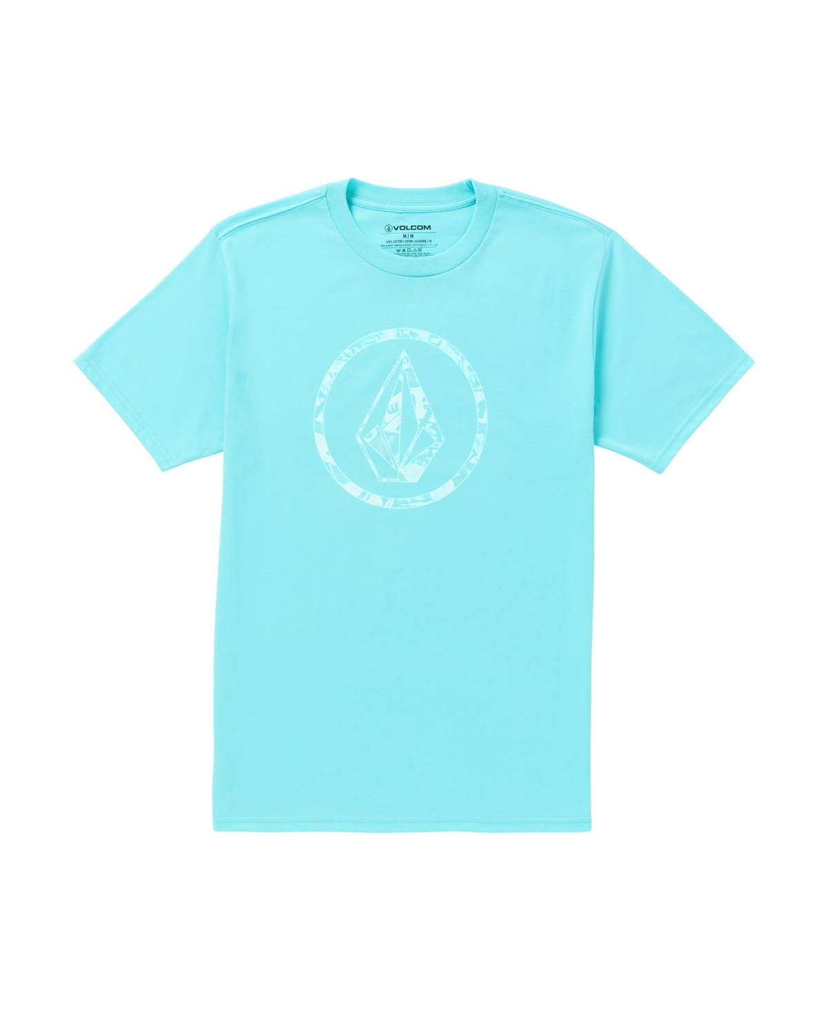 Men's Circle Stone Short Sleeve T-shirt - Crete Blue