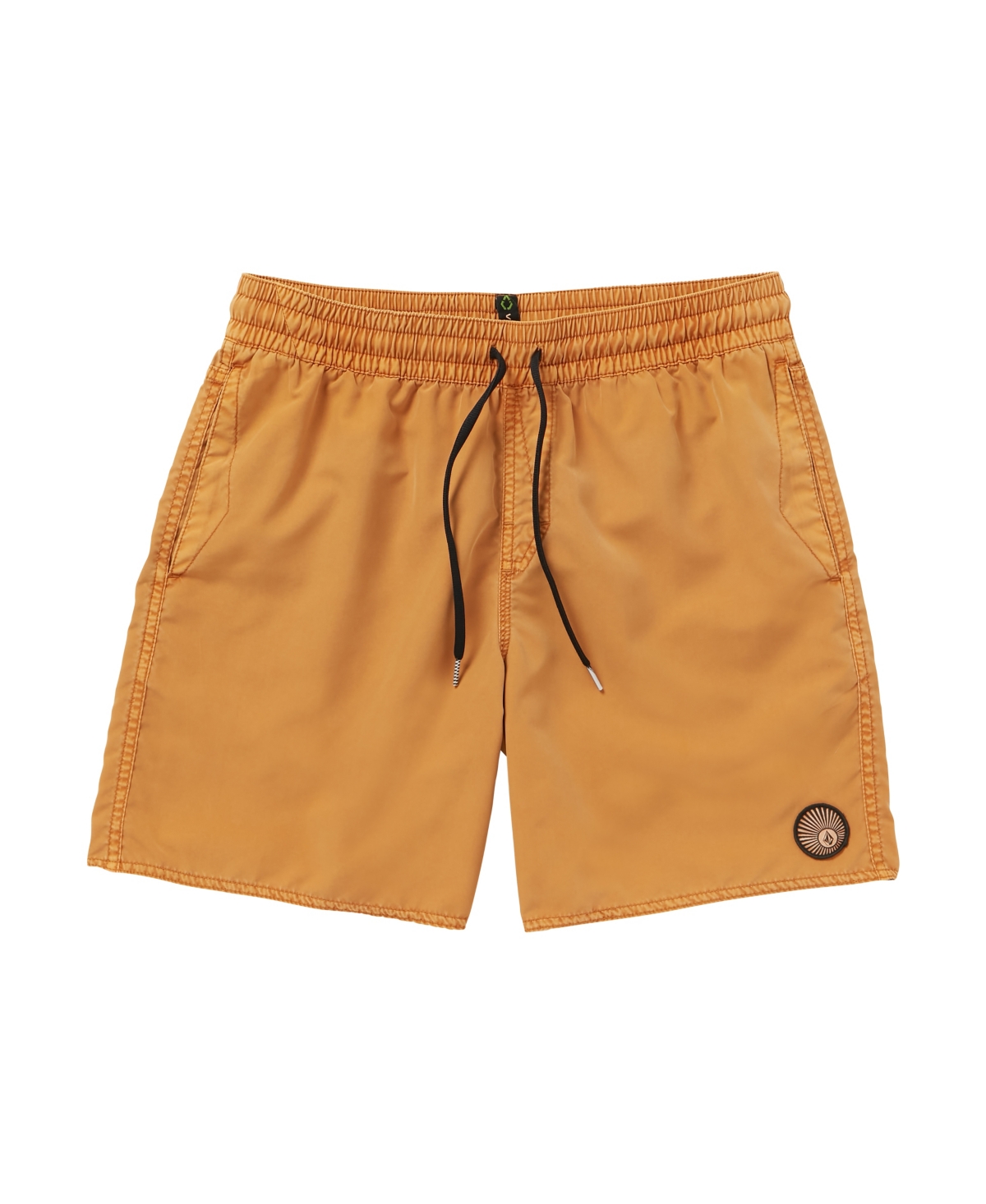 Shop Volcom Men's Center Trunk 17" Stretch Shorts In Ginger Brown