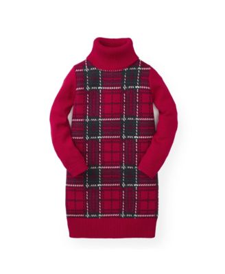 Toddler Girls Turtleneck Sweater Dress
