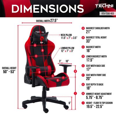 Streamdale Office PC Gaming Chair