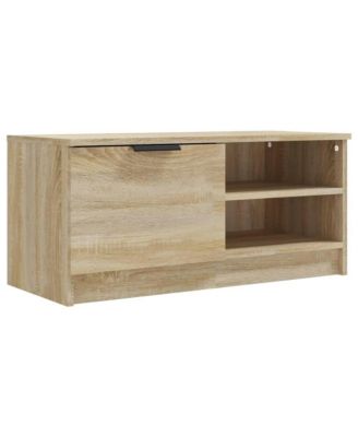 TV Stand Sonoma Oak 31.5"x13.8"x14.4" Engineered Wood