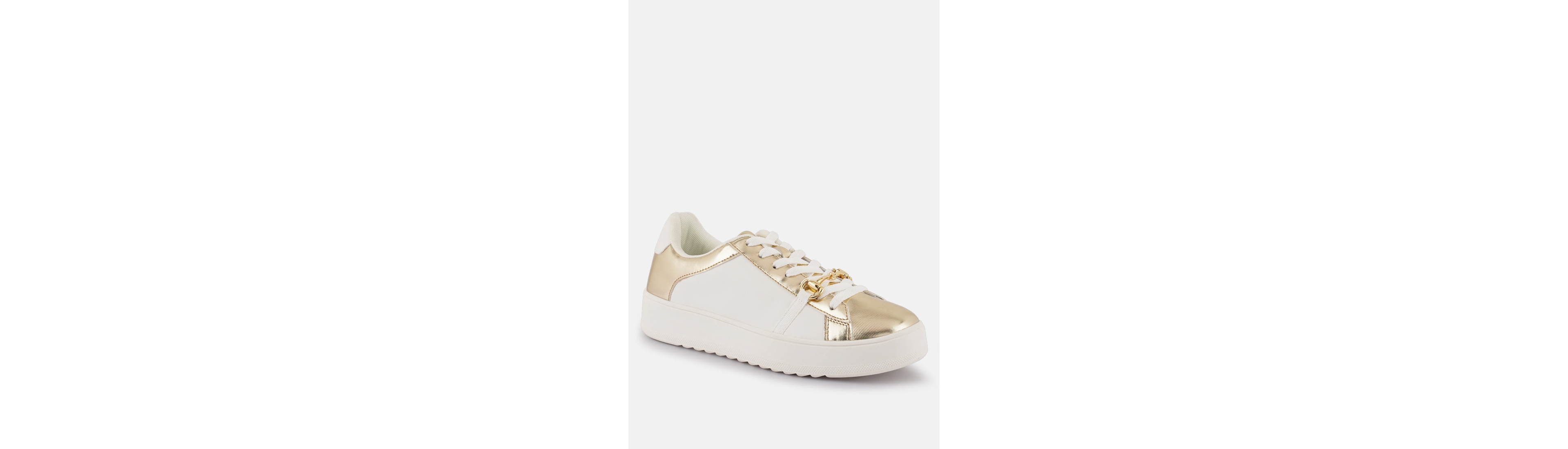 Women Nemo Contrasting Metallic Faux Leather Sneakers