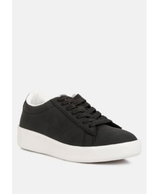 Women Minky Lace Up Casual Sneakers