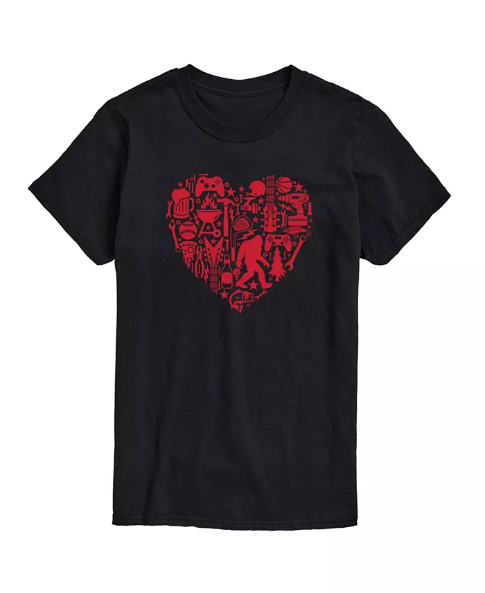Men's Valentines Day Short Sleeve T-shirt - thumbnail 4