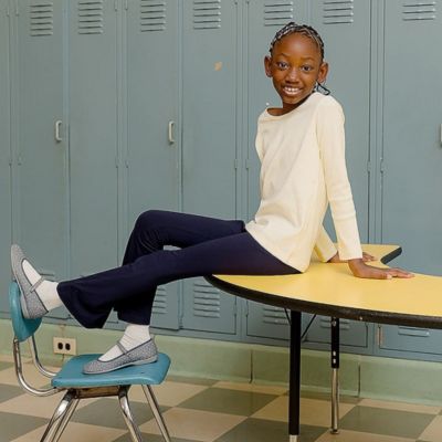 Mightily Girls Fair Trade Organic Cotton Flare Leggings Yoga Pant