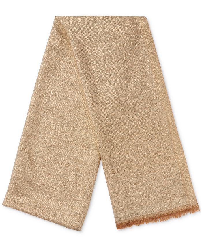 Calvin Klein Lightweight Metallic Evening Wrap Macy's