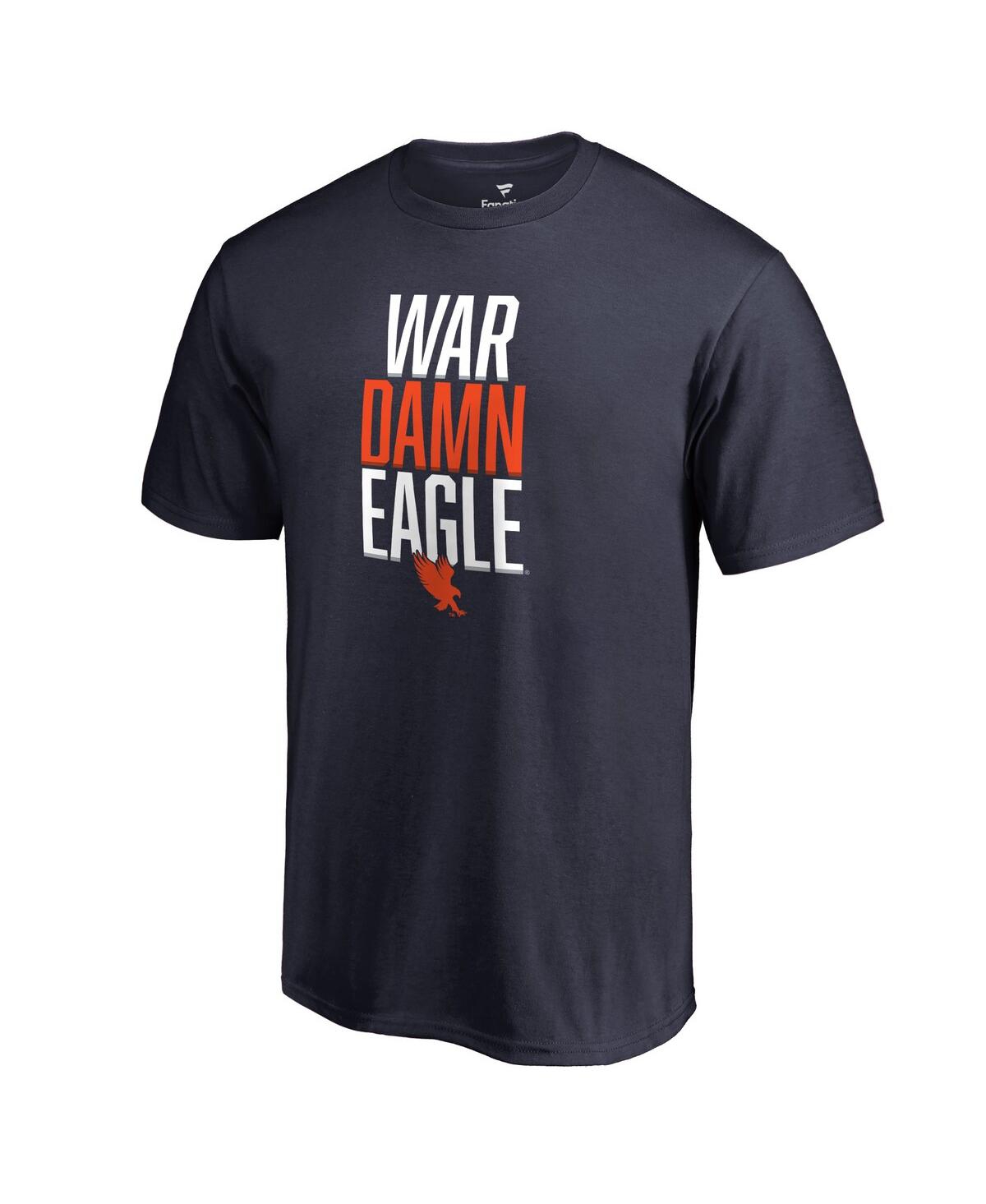 Men's FanaticsAuburn Tigers Hometown Collection War Damn Eagle T-shirt - Navy