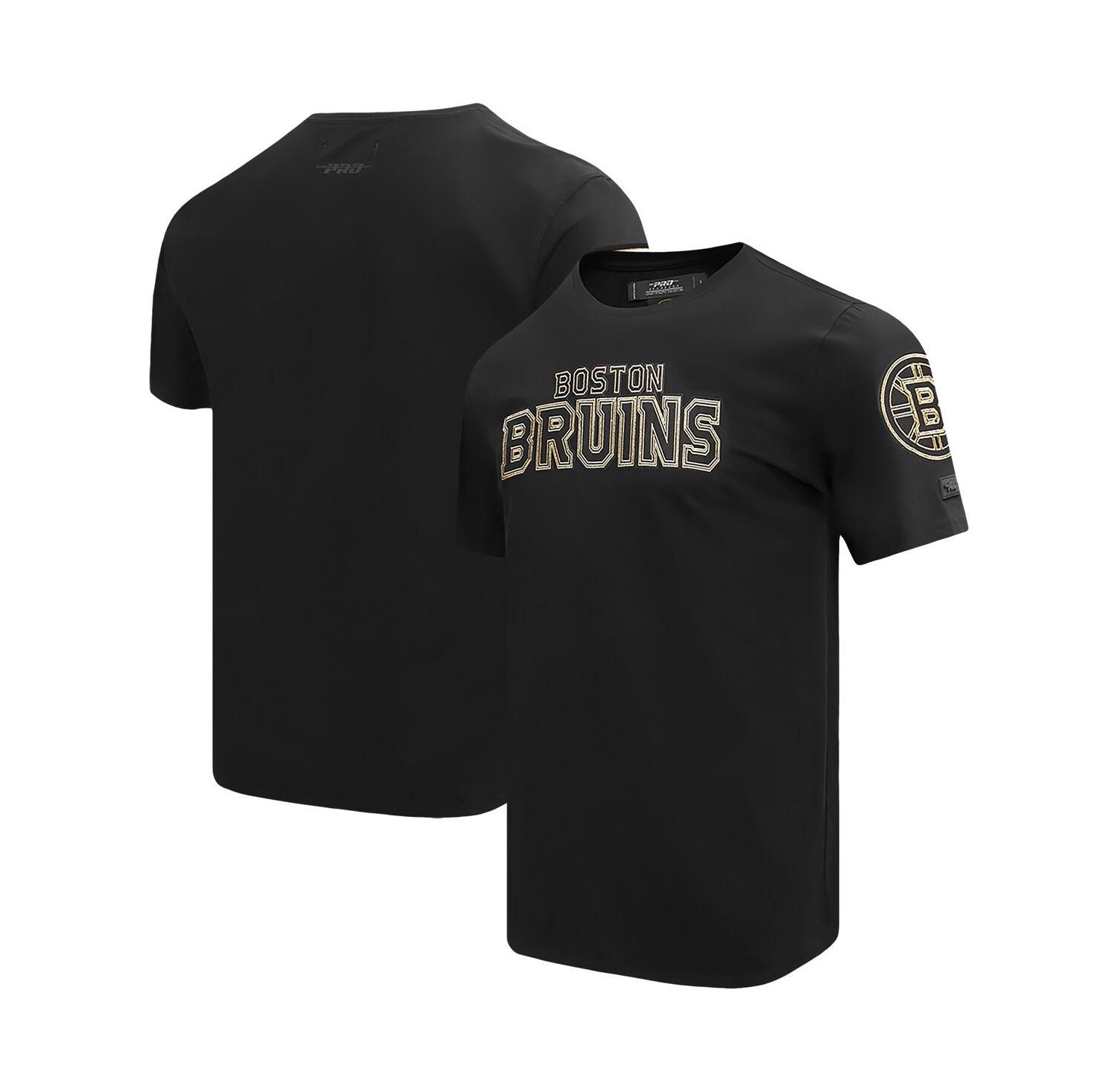 Men's Black Boston Bruins Wordmark T-shirt