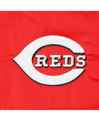 Men's Heather Red Cincinnati Reds Explorer Full-Zip Jacket