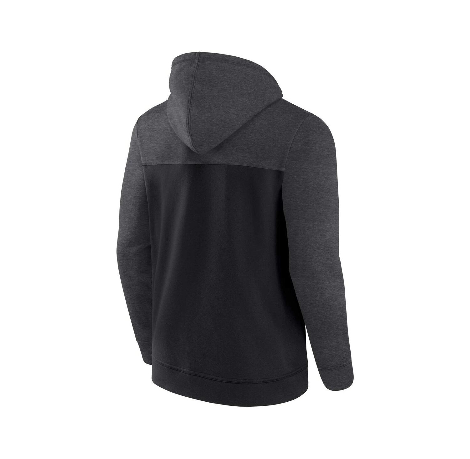 Men's Black Colorado Rockies Offensive Line Up Full-Zip Hoodie