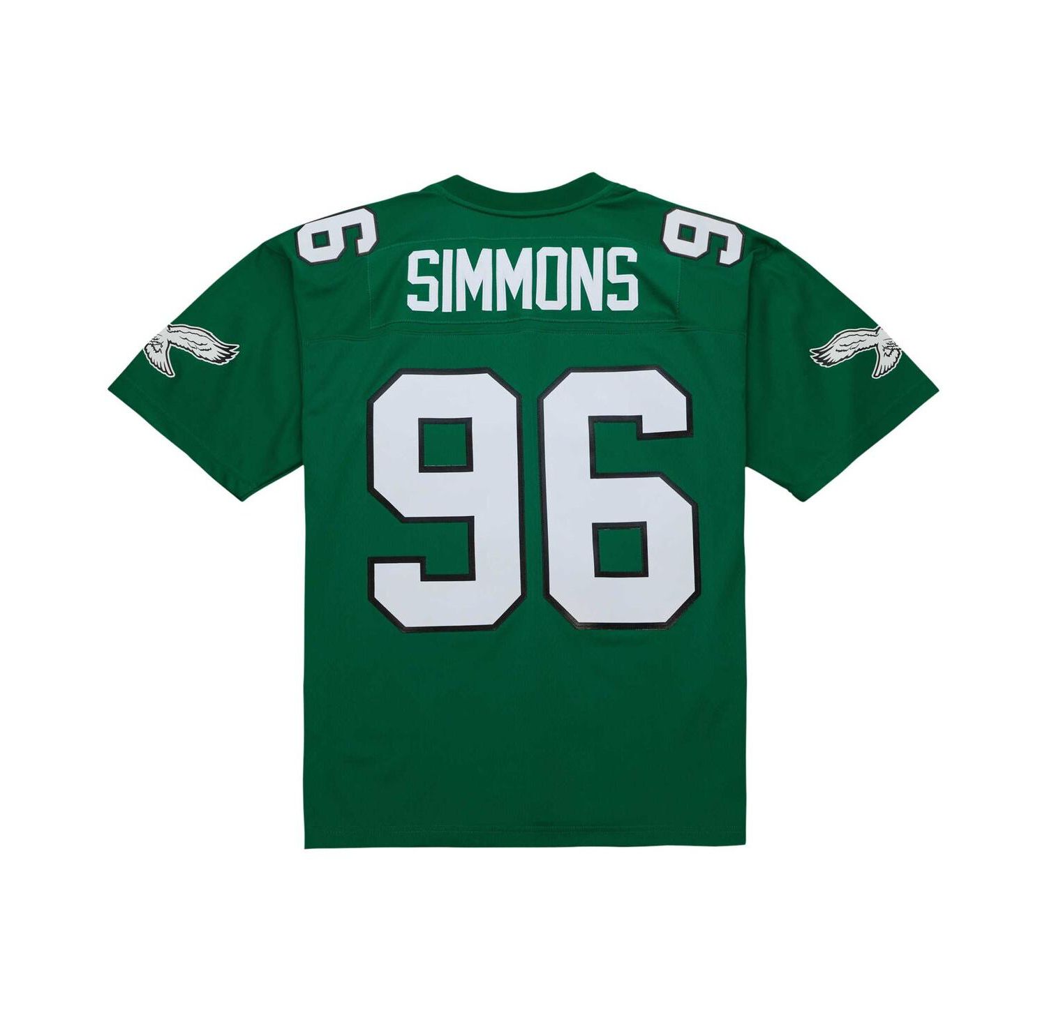 Men's Clyde Simmons Kelly Green Philadelphia Eagles Legacy Replica Jersey