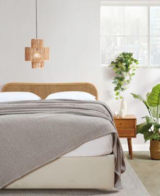 Herringbone Cotton Blanket, Full/Queen