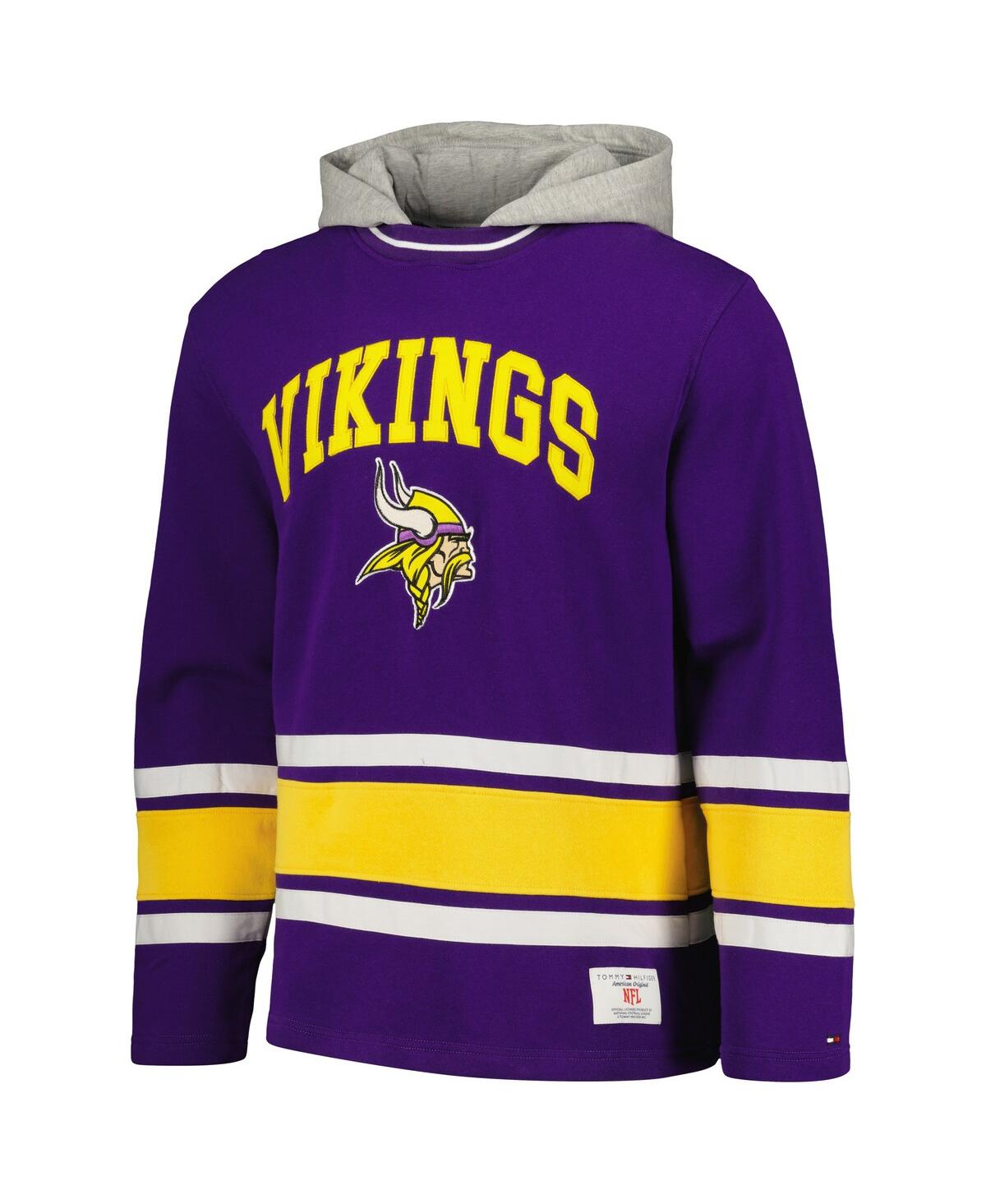 Shop Tommy Hilfiger Men's  Purple Minnesota Vikings Ivan Fashion Pullover Hoodie