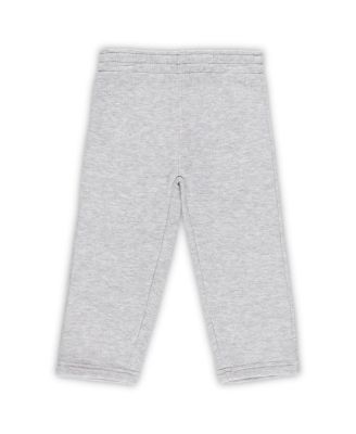 Infant Boys and Girls Royal, Heather Gray Chicago Cubs Play by Play Pullover Hoodie and Pants Set