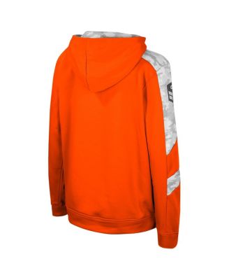 Big Boys Orange Oregon State Beavers OHT Military-Inspired Appreciation Cyclone Digital Camo&nbsp;Pullover Hoodie