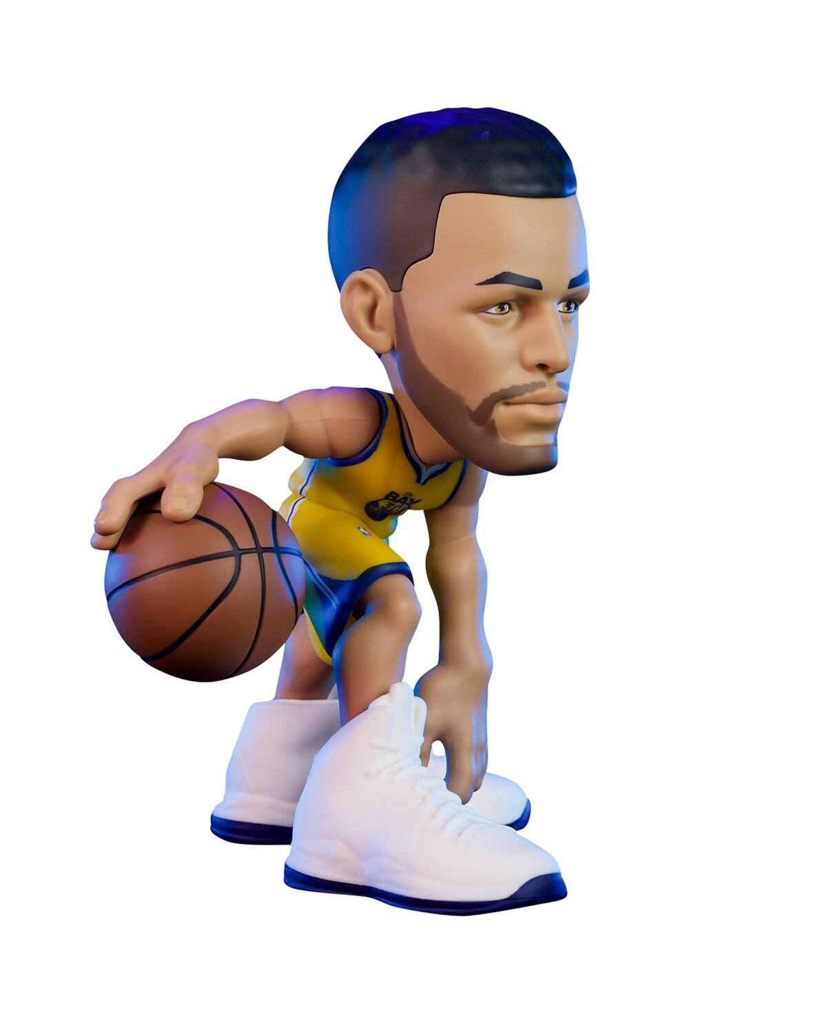 Shop Small-stars Stephen Curry Golden State Warriors  Minis Gold 6" Vinyl Figurine In Yellow