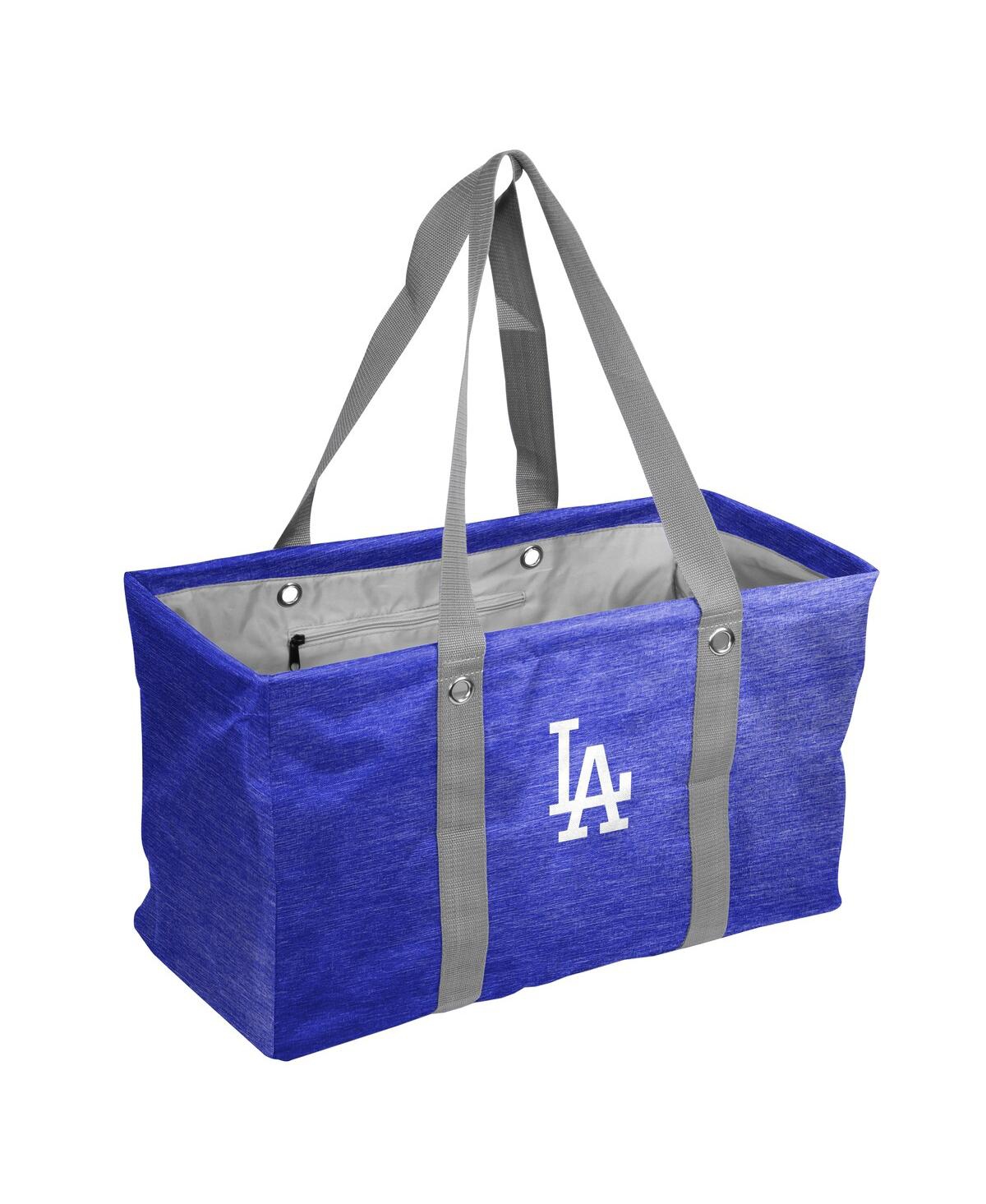Men's and Women's Los Angeles Dodgers Crosshatch Picnic Caddy Tote Bag - Blue
