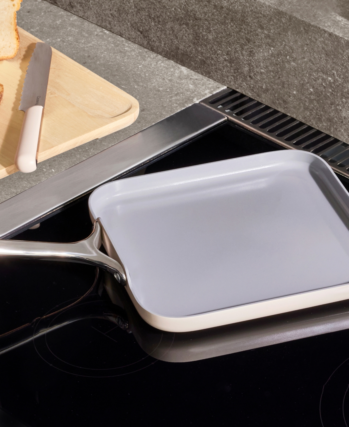 Caraway Non-Stick Ceramic-Coated Square Griddle Pan