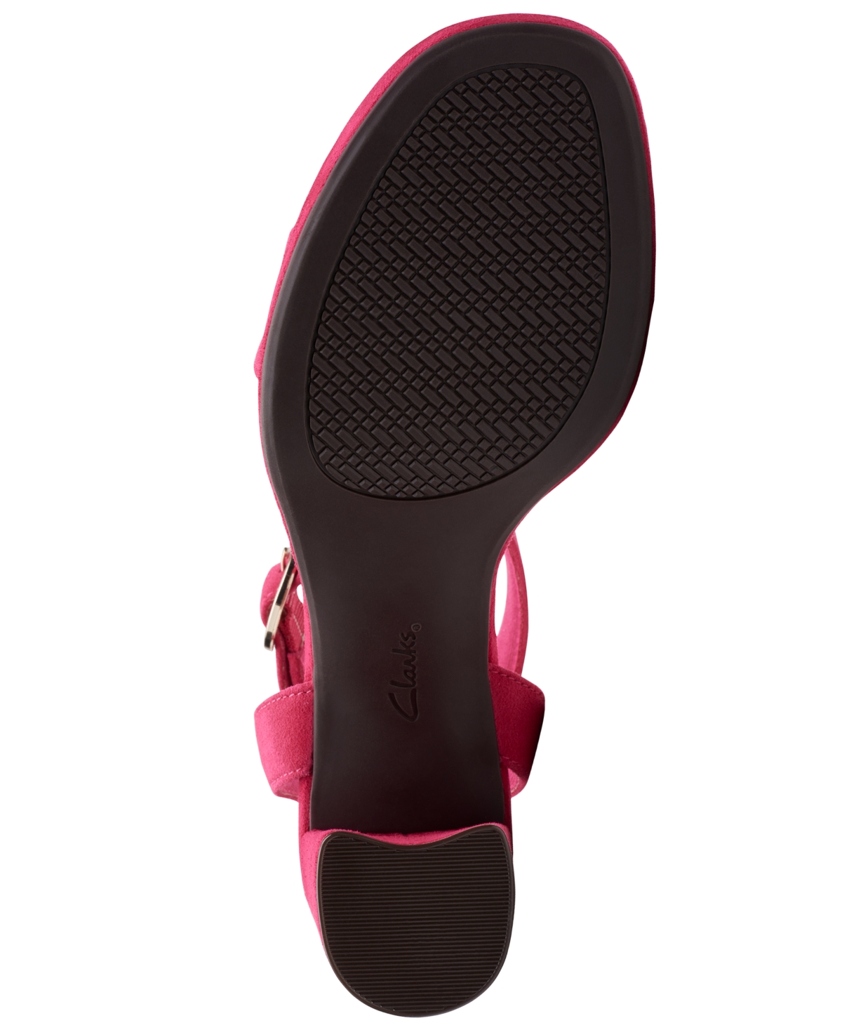 Clarks Women's AmberLyn Bay Ankle-Strap Block-Heel Sandals