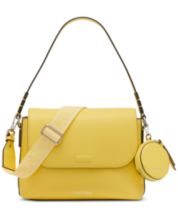 Calvin klein yellow purse deals