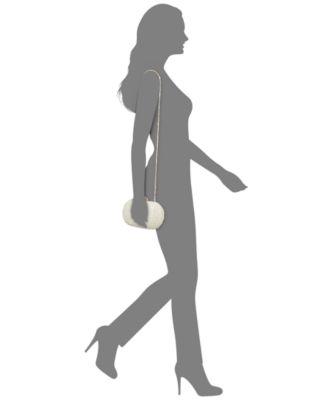 I.N.C. International Concepts Satin Embellished Pearl Clutch, Created for Macy's