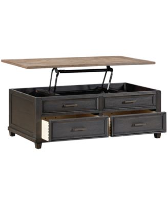 Dawnwood 50" Wood Lift Top Coffee Table