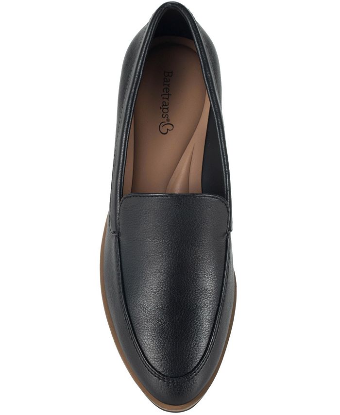 baretraps otella embroidered suede loafer