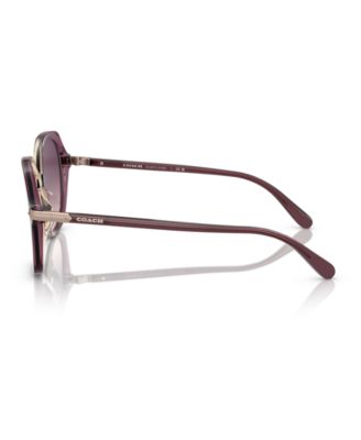 COACH Women's CL925 Sunglasses, Gradient HC8377U - Macy's
