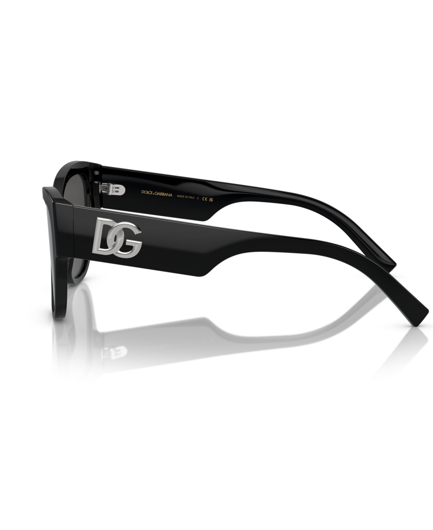 Женские солнцезащитные очки Dolce&Gabbana Sunglasses DG4449, цвет: Чёрный — фото 3