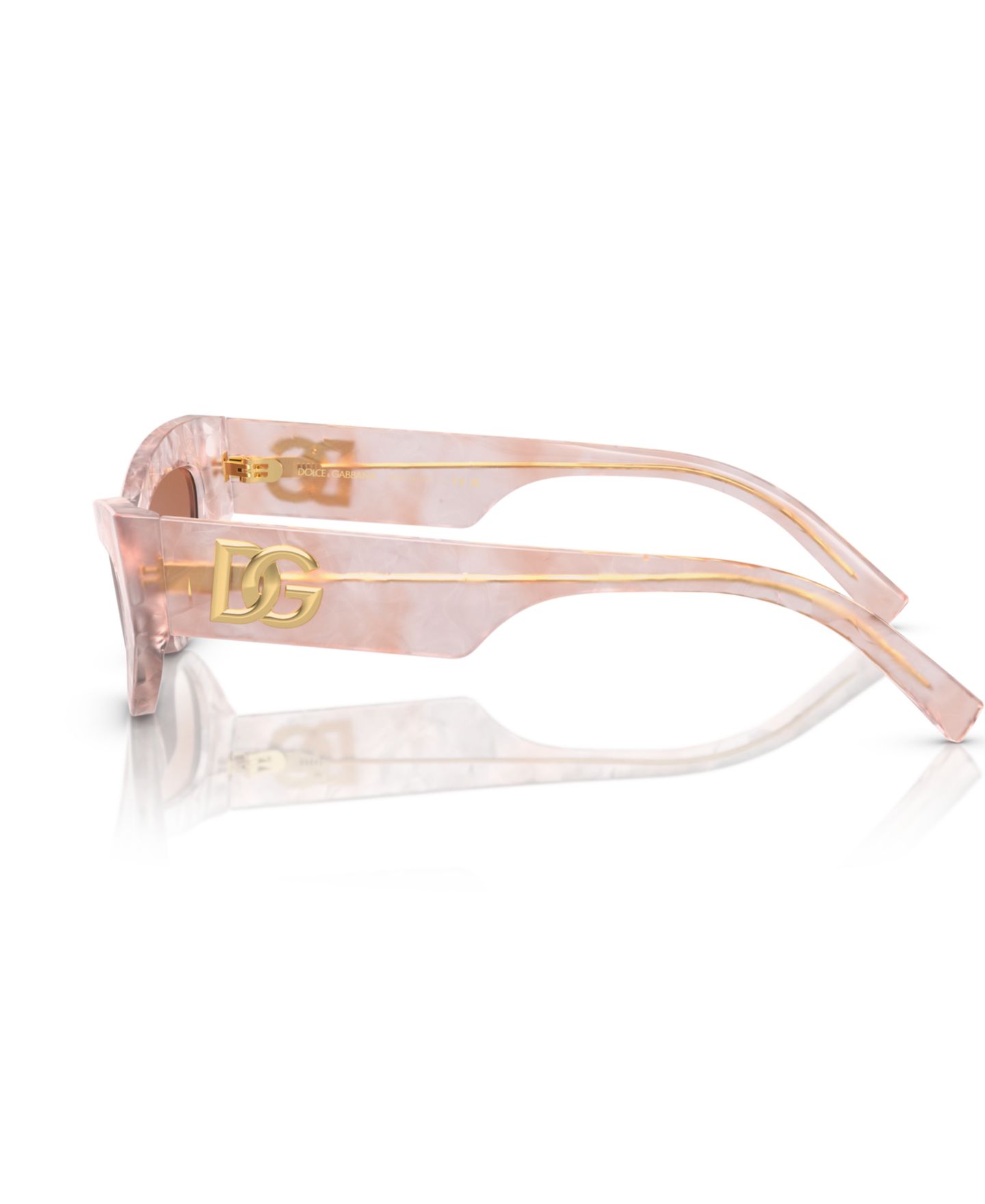 Женские солнцезащитные очки Dolce&Gabbana Sunglasses, Gradient DG4450, цвет: Розовый — фото 3