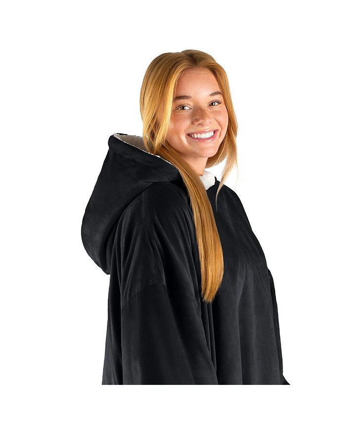 Bare Home Sherpa Fleece Wearable Blanket Macy's