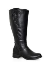 Macys tall black new arrivals boots