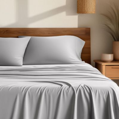 Rayon from Bamboo 4 Piece Sheet Set, Queen